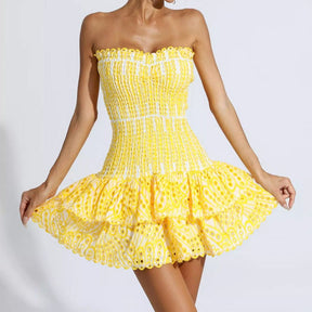 Vestido Curto Tomara que Caia - Luiza