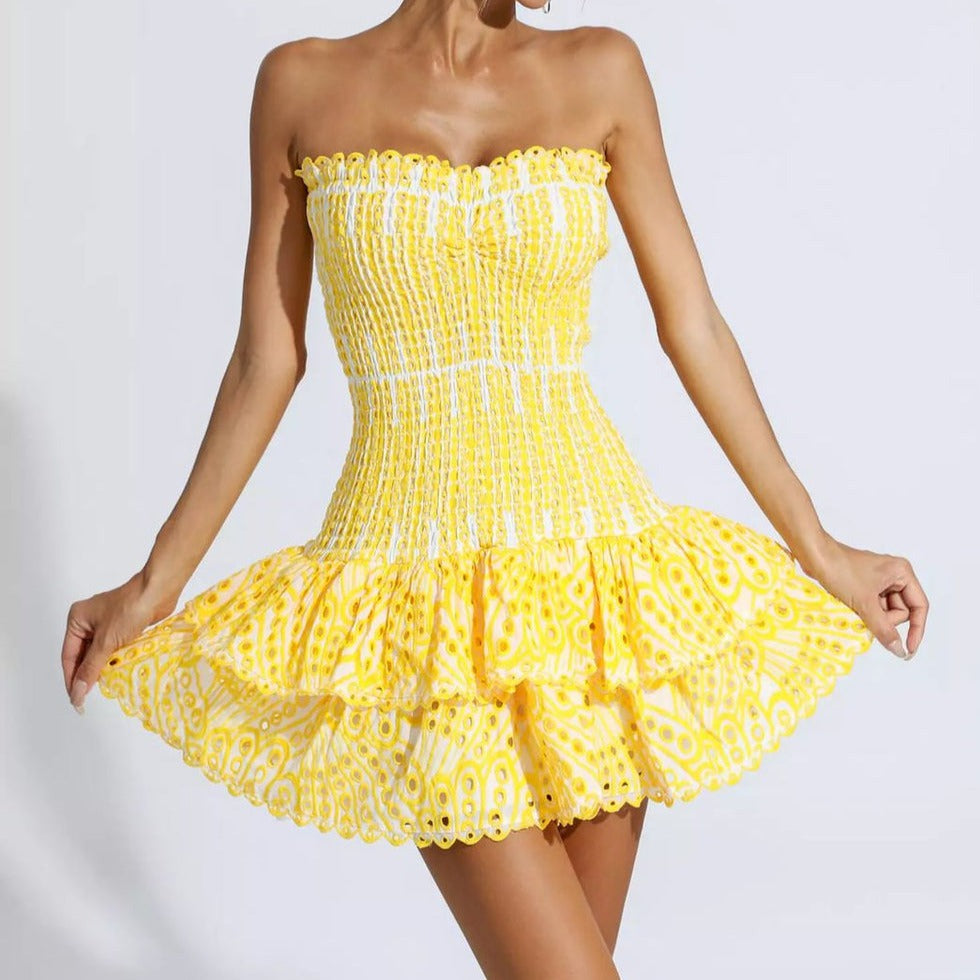 Vestido Curto Tomara que Caia - Luiza