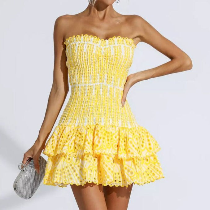 Vestido Curto Tomara que Caia - Luiza