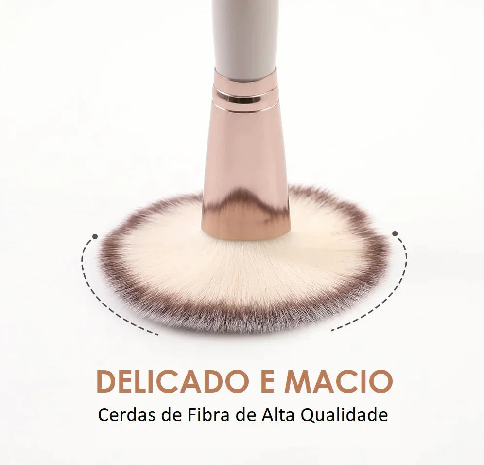 Kit Estojo com 7 Pinceis de Maquiagem - Banfi