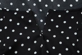 Vestido Longo com Estampa Poá - Lunaire