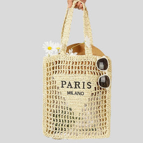 Bolsa de Praia em Palha - Paris Milano