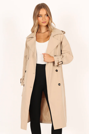 Casaco Longo Trench Classic [PRONTA ENTREGA]