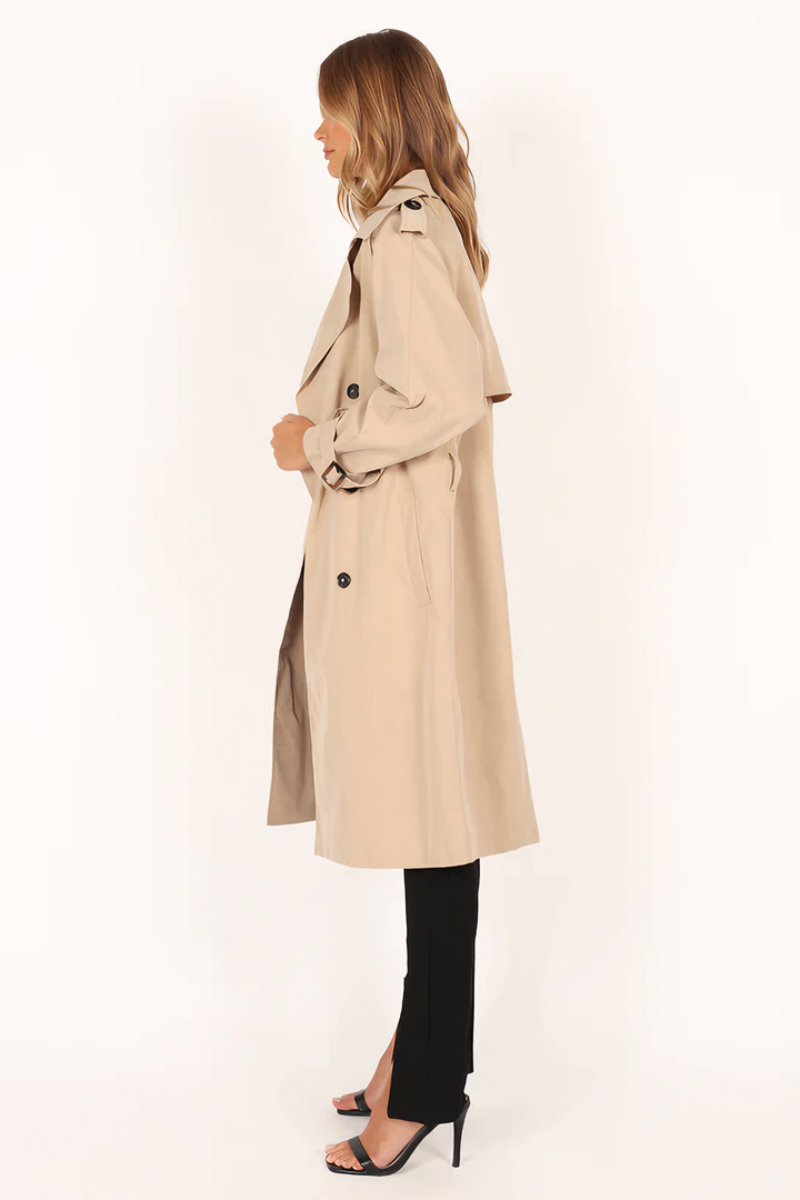 Casaco Longo Trench Classic [PRONTA ENTREGA]