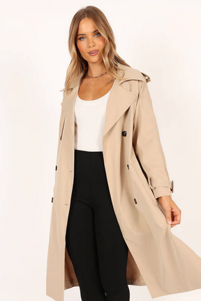 Casaco Longo Trench Classic [PRONTA ENTREGA]