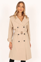 Casaco Longo Trench Classic