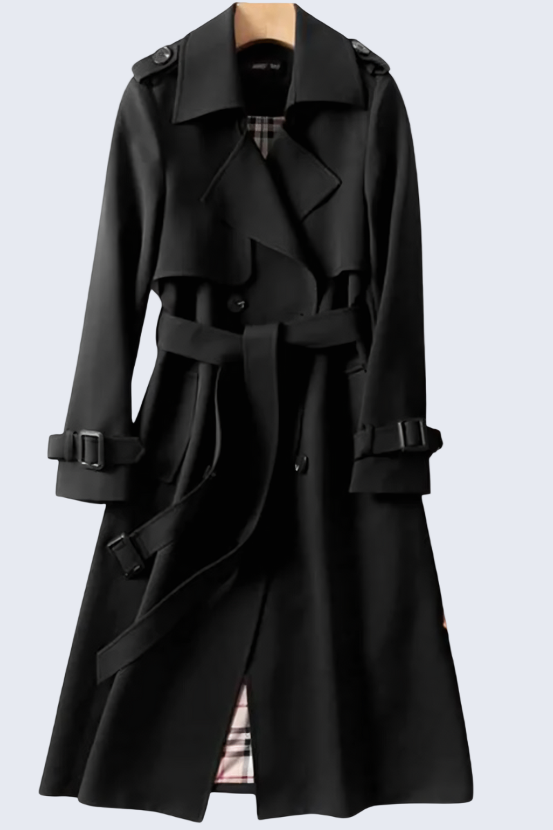 Casaco Longo Trench Classic [PRONTA ENTREGA]