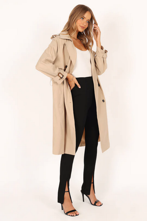 Casaco Longo Trench Classic