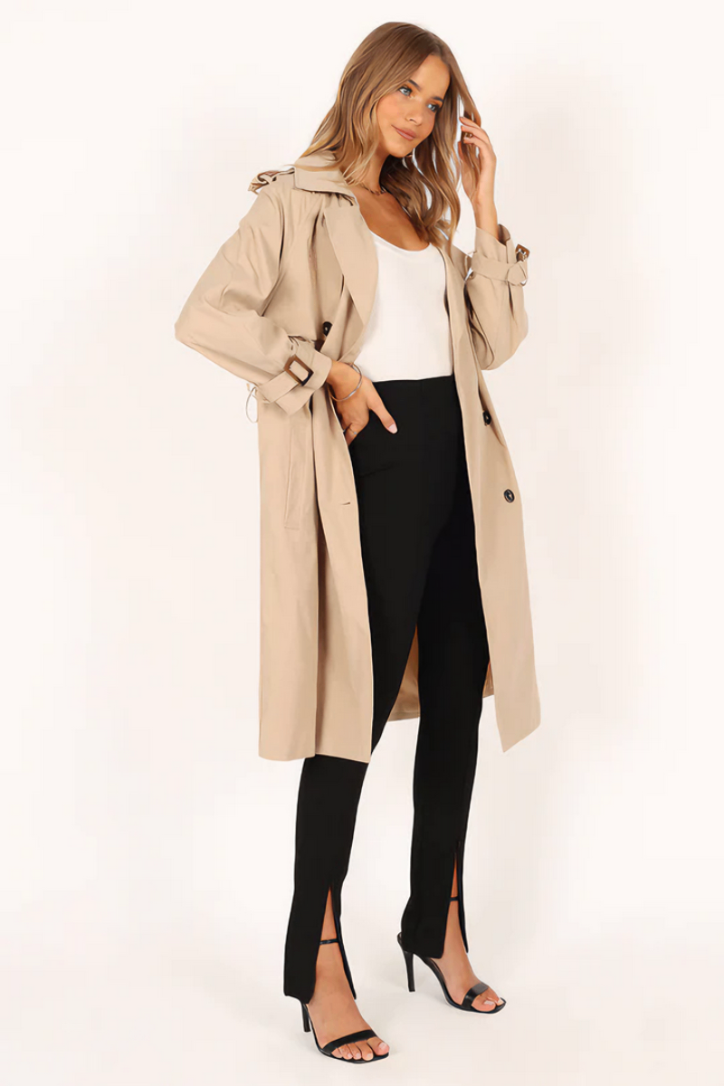 Casaco Longo Trench Classic