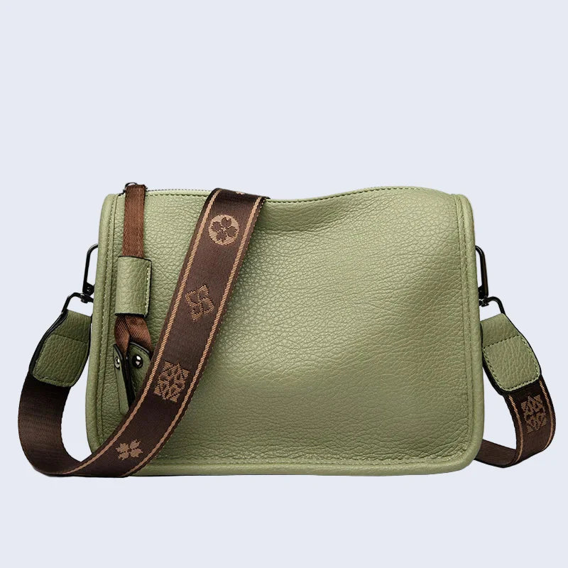 Bolsa de Couro Transversal ou Tiracolo - Milane