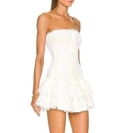 Vestido Curto Tomara que Caia - Luiza