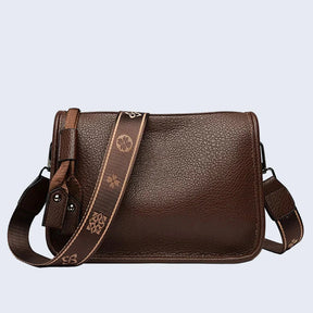 Bolsa de Couro Transversal ou Tiracolo - Milane