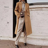 Casaco Feminino Longo de Lã Batida - Lily