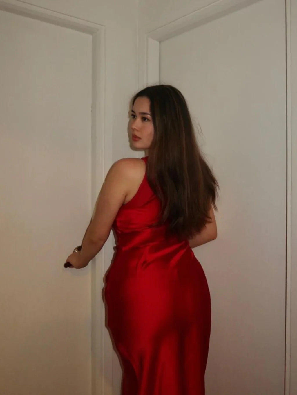 Vestido Longo Acetinado - Radiant