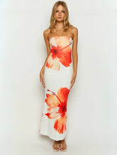 Vestido Longo Floral - Petals