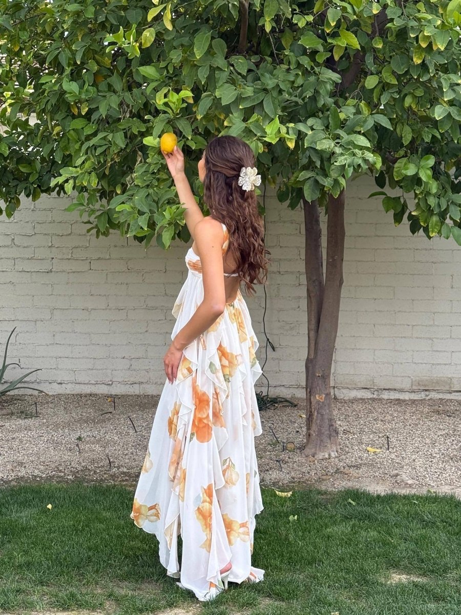 Vestido Longo Floral - Binna