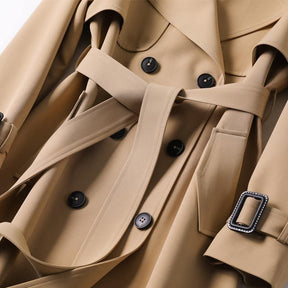 Casaco Longo Trench Classic [PRONTA ENTREGA]
