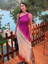 Vestido Longo Acetinado - Aurora