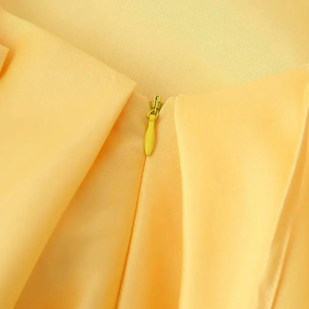 Vestido Curto Acetinado - Solare